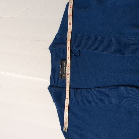 INC Cashmere Cardigan open crop top short sleeve - Picture 6 of 9